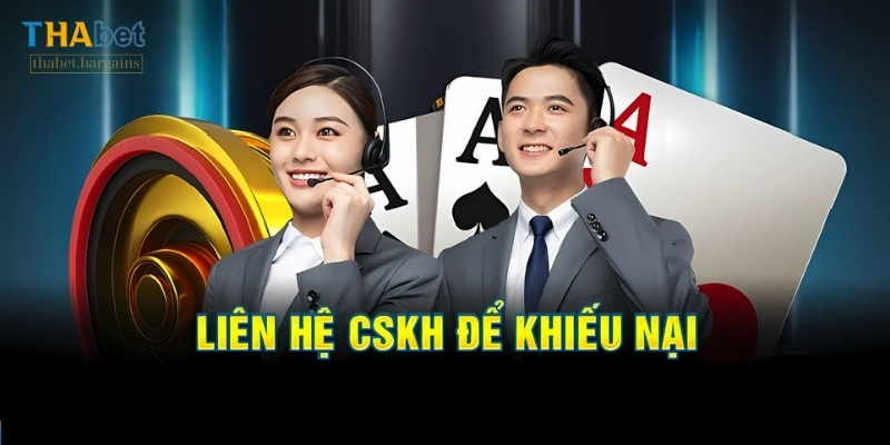 Người chơi liên hệ Thabet khi cần trợ giúp